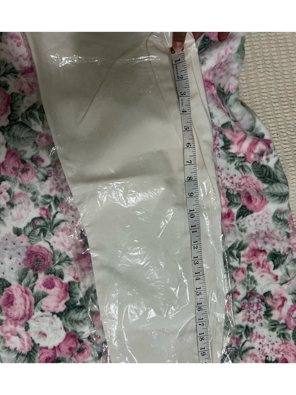 SPANX White Womens Jeggings - High Waist Stretch Skinny Jeans - PETITE L - Picture 7 of 7